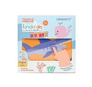 MASSA DE MODELAR FUNDO DO MAR LEO E LEO - 72539