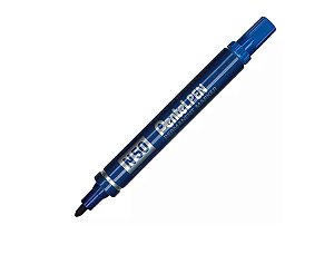 Marcador permanente azul  4.3 ponta onde - Pentel N50-C