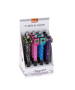 Caneta esferográficagel apagavel 0.7mm - player brw CA0220
