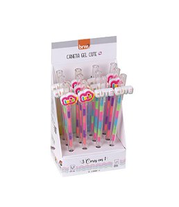Caneta esferográfica divert gel cute BRW CA0223