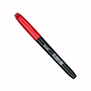 Caneta Marcador cd e dvd vermelho BRW CA5003