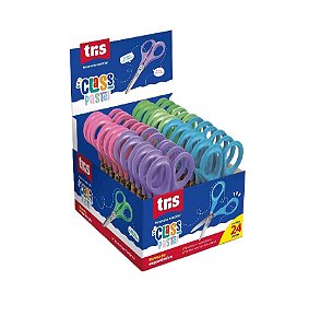 Tesoura Tris Class Pastel 13cm 611846