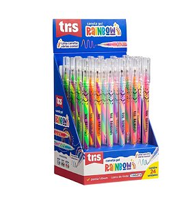 Caneta Gel Tris Rainbow - 1.0 - TRIS 905093