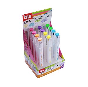 Marca Texto Com Carimbo Roller Duet TRIS 904973