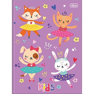 Caderno Brochura Capa Dura Universitário Sapeca Feminino 48 Folhas TILIBRA 229148