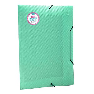 Pasta Aba Elástica Ofício Sem Lombo Verde DAC Breeze – 801PP-VD