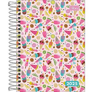 Agenda Espiral Diária D+ Feminina 2025 TILIBRA 144843