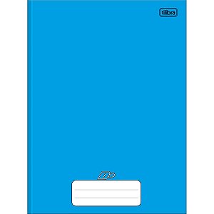 Caderno Brochura Capa Dura Universitário D+ Azul 48 Folhas TILIBRA 116742