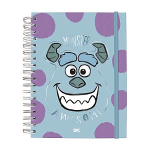 Caderno  Smart Universitário Disney Monstros S.A – com folhas reposicionáveis – DAC 4489