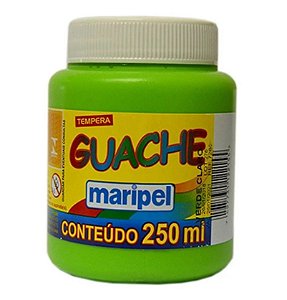 Tinta Guache 250 ml Verde Claro MARIPEL 7260