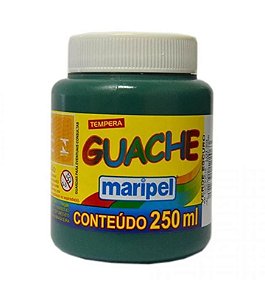Tinta Guache Maripel 250 ml Verde Escuro MARIPEL  7256