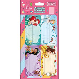 Etiqueta Escolar Adesiva Princesas TILIBRA 234567