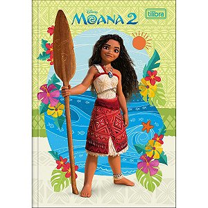 Caderno Brochura Capa Dura 1/4 Moana 80 Folhas TILIBRA 357774
