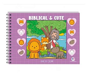 Bobbie Goods - Livro de Colorir - Biblical and Cute Violet - 3676340769
