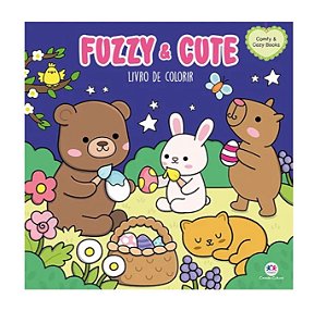 Bobbie Goods - Livro de Colorir - Fuzzy and Cute - 3676340737