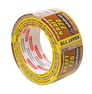 Fita para empacotamento Papel Kraft 770 48mmx50mts. - Adelbras