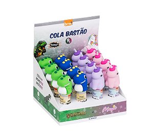 COLA EM BASTÃO C/ PONTEIRA - 9G - RAPTORS E MAGIC BRW CO1200