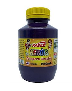 Tinta Guache 250 ml Roxo - Radex