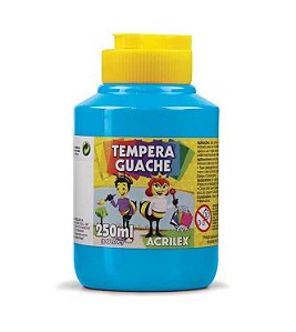 Tinta Guache 250 ml (Azul Celeste) 503 - Acrilex
