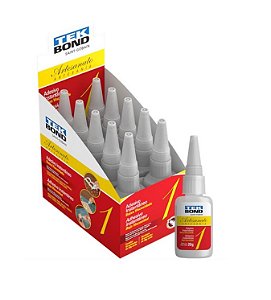 Cola (adesivo instantâneo) Artesanato 1 20g - Tekbond