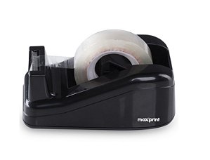 Suporte para Fita Adesiva Pequeno Preto - Maxprint