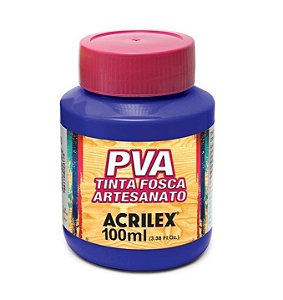 Tinta PVA 100 ml Violeta - Acrilex