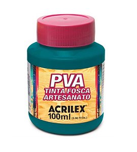 Tinta PVA 100 ml Verde Bandeira - Acrilex