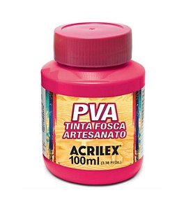 Tinta PVA 100 ml Rosa Escuro - Acrilex