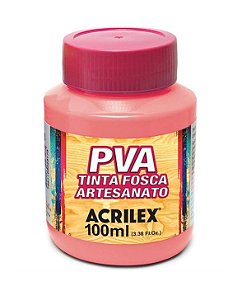 Tinta PVA 100 ml Rosa Chá - Acrilex