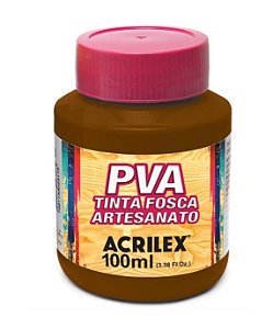 Tinta PVA 100 ml Marrom - Acrilex