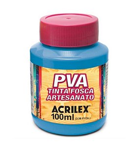 Tinta PVA 100 ml Azul Celeste - Acrilex