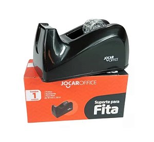Suporte para Fita Adesiva Jocar Office G Preto - Leonora