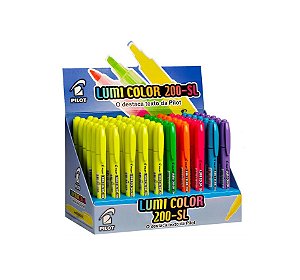 Marca texto Lumicolor 200-Sl 06 Cores - Pilot
