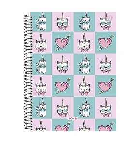Caderno Espiral Cd Bom D+ Feminino 80fls 1 Materia - Animativa 10141