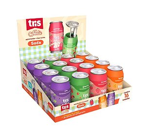 Apontador Com Depósito + Borracha Soda Holic Lanchinhos - TRIS 910219