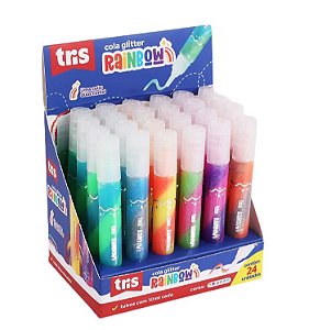 Cola Glitter Rainbow - 10ml - Tris 910769
