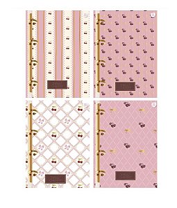 Fichário Caderno Colegial Argolado Sweet Cherry Animativa 11020