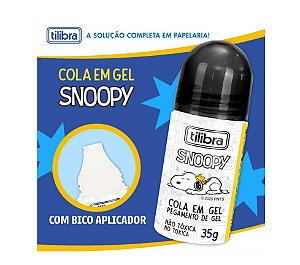 Cola em Gel 35g Snoopy - Tilibra 392456
