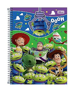 Caderno Espiral Capa Dura Universitário 1 Matéria Toy Story 80 Folhas - Tilibra 308587