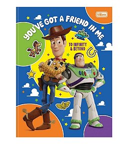 Caderno Brochura Capa Dura Universitário Toy Story 80 Folhas - Tilibra 308846