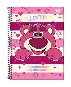 Caderno Capa Dura Universitário Lotso 1 Matéria 80 Folhas - Tilibra 397156