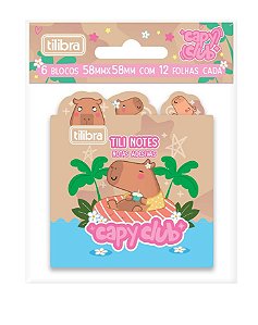 Kit Tili Notes Livro Capyclub - Tilibra 390585