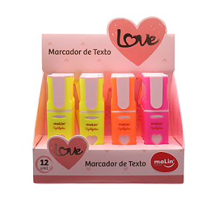 MARCADOR DE TEXTO ESPECIAL LOVE - MOLIN 23429