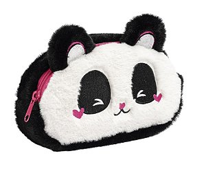 Estojo Médio Pelúcia Lovely Friend - Tilibra 390054