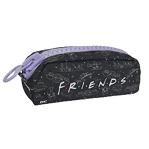 Estojo DAC em tecido com zíper trator – Friends – 4797