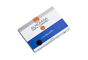 Almofada Para Carimbo Nº2 | Preta - BRW CB0202