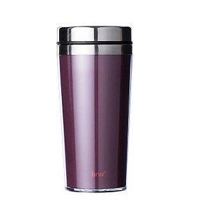 COPO TERMICO METALICO VERMELHO - BRW CP0903