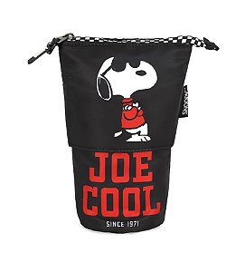 Estojo Escolar Extensível Que Desliza Snoopy 100% Poliéster