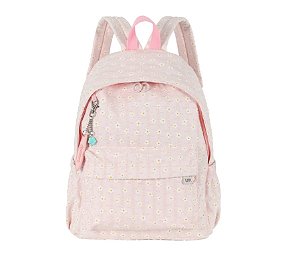 Mochila Luara Juvenil Média Laise Floral By Up4you