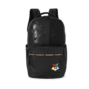 Mochila Harry Potter Infantil Preta